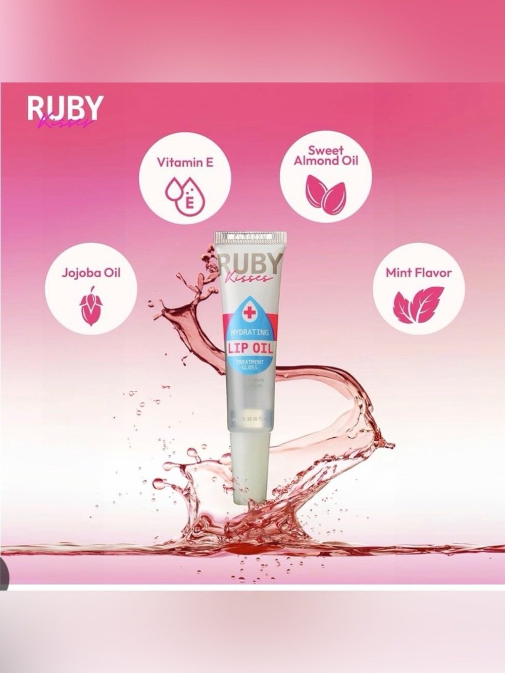 Ruby Kisses Lip Oil